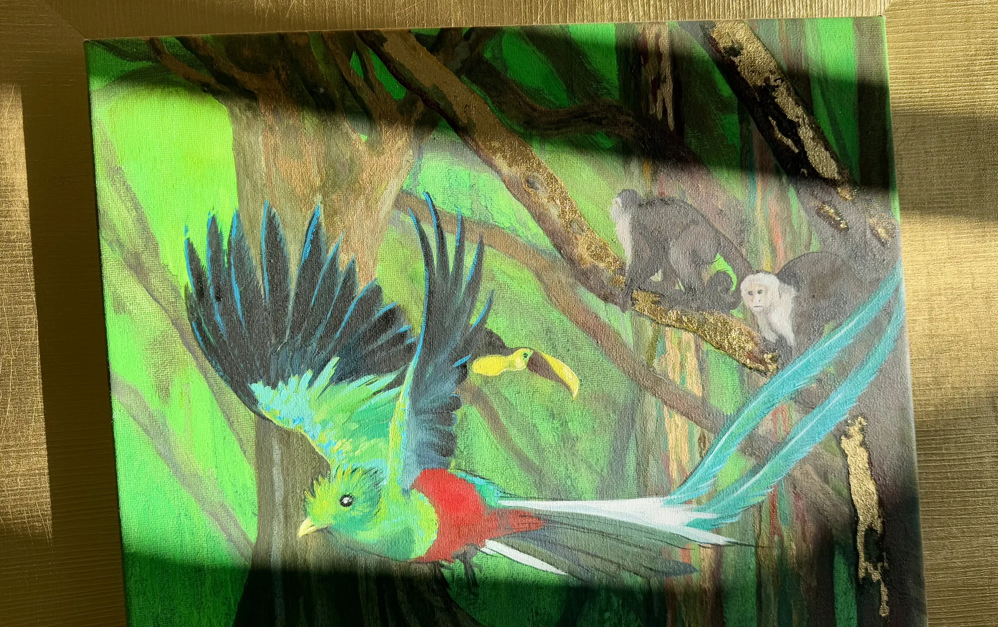 maryeluciani, home, wildlife painting