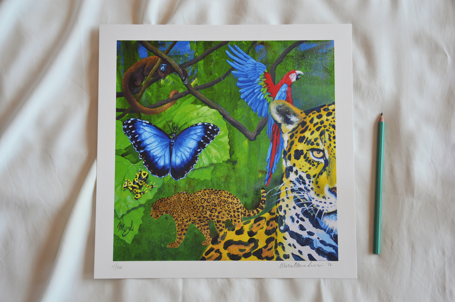 Amazonian Forest, giclee print