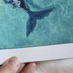 Whale Art, print detail