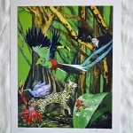 Rainforest art print