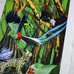Rainforest of Costa Rica, art print